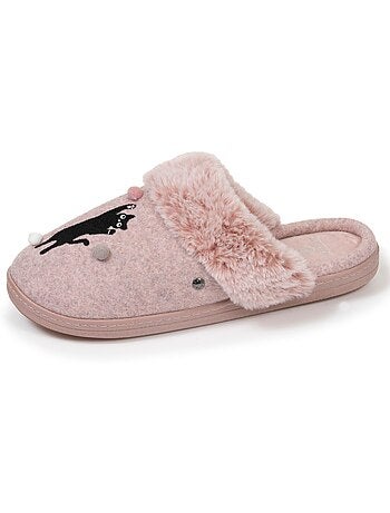 Zapatillas chinelas espuma viscoelástica ultraconfortable y mujer isotoner