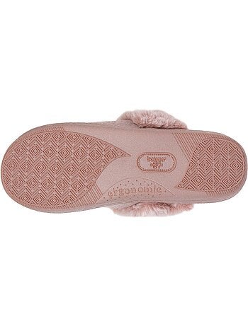 Zapatillas chinelas espuma viscoelástica ultraconfortable y mujer isotoner