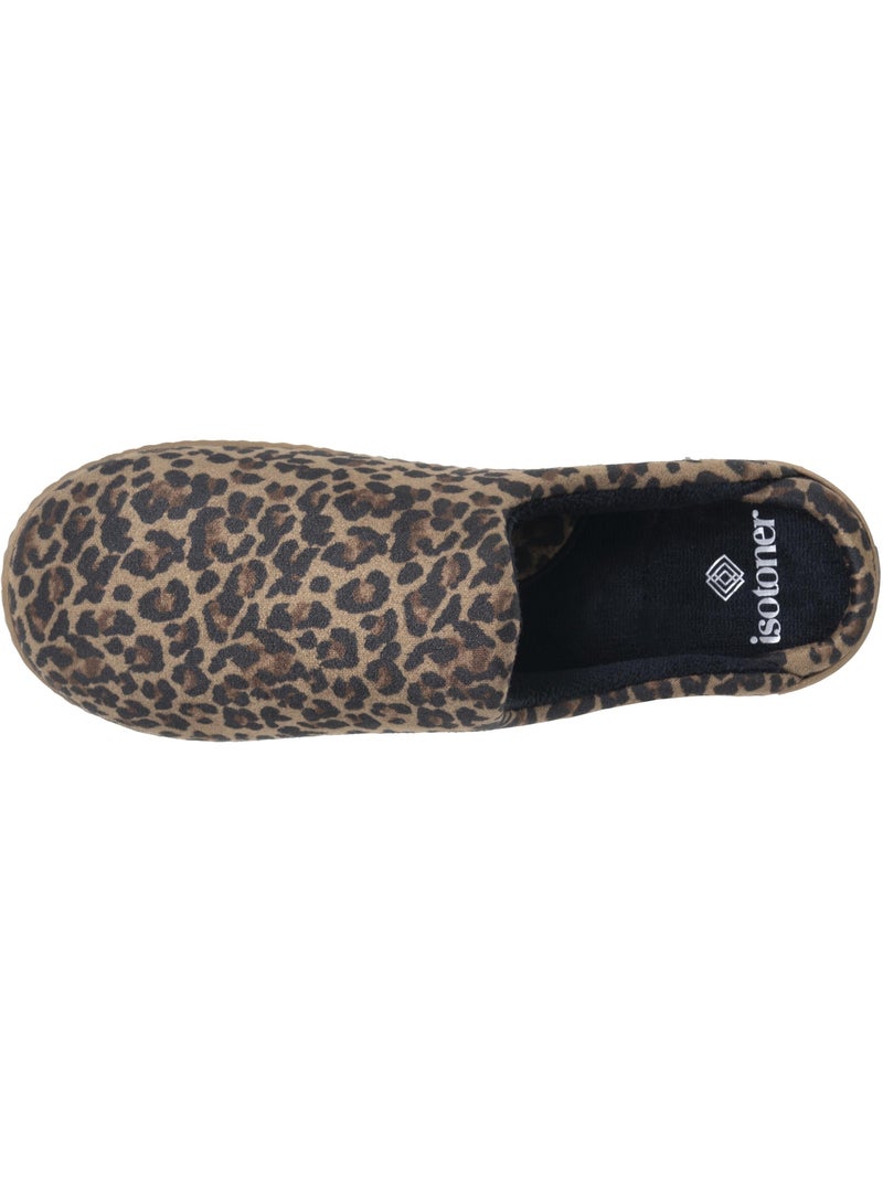 Zapatillas chinelas espuma viscoelástica ultraconfortable y mujer isotoner Negro Marrón - Kiabi