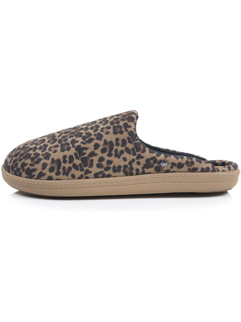 Zapatillas chinelas espuma viscoelástica ultraconfortable y mujer isotoner Negro Marrón - Kiabi