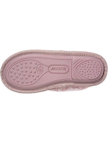 Zapatillas chinelas gato de peluche. Comodidad y suavidad mujer isotoner