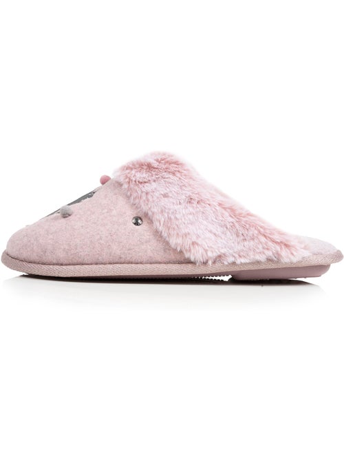 Zapatillas chinelas gato de peluche. Comodidad y suavidad mujer isotoner - Kiabi Zapatillas chinelas gato de peluche. Comodidad y suavidad mujer isotoner - Kiabi