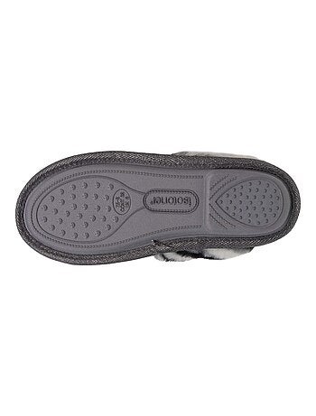 Zapatillas chinelas Gato de peluche. Comodidad y suavidad mujer Isotoner