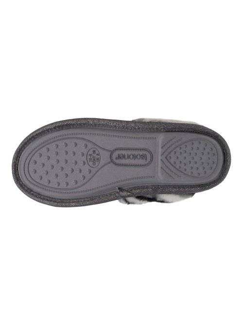 Zapatillas chinelas Gato de peluche. Comodidad y suavidad mujer Isotoner - Kiabi Zapatillas chinelas Gato de peluche. Comodidad y suavidad mujer Isotoner - Kiabi