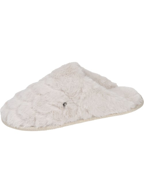 Zapatillas chinelas gato de peluche. Comodidad y suavidad mujer isotoner - Kiabi Zapatillas chinelas gato de peluche. Comodidad y suavidad mujer isotoner - Kiabi