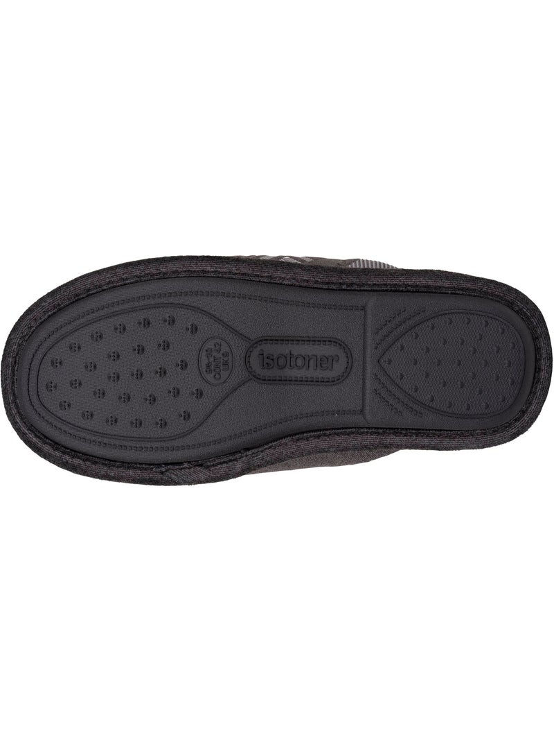 Zapatillas chinelas  hombre Isotoner Gris jaspeado - Kiabi