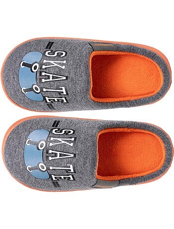 Zapatillas chinelas jersay, suela bloup xtra comfort, niño isotoner