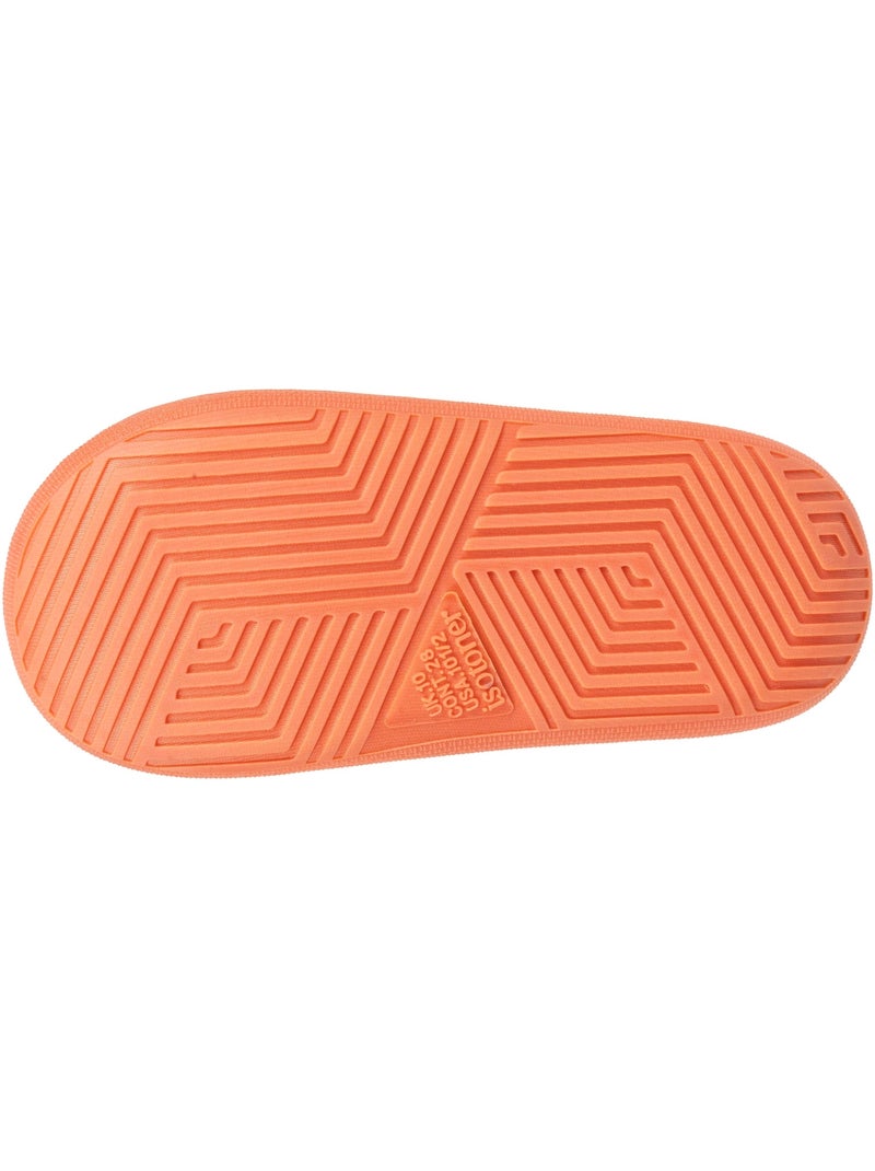 Zapatillas chinelas jersay, suela bloup xtra comfort, niño isotoner Gris jaspeado - Kiabi