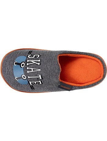 Zapatillas chinelas jersay, suela bloup xtra comfort, niño isotoner