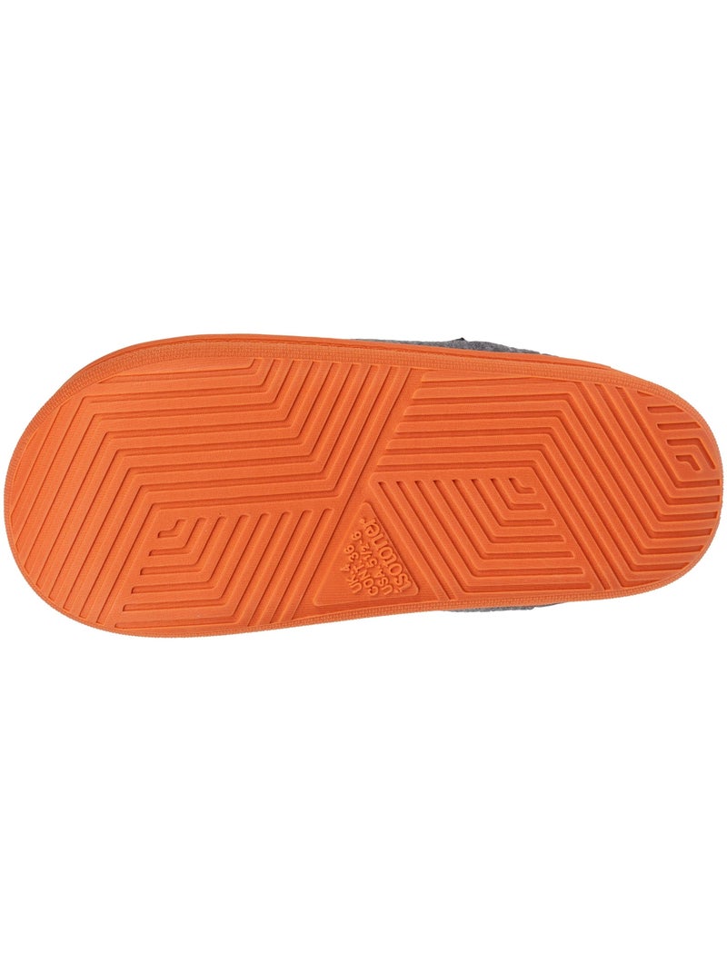 Zapatillas chinelas jersay, suela bloup xtra comfort, niño isotoner Gris jaspeado - Kiabi