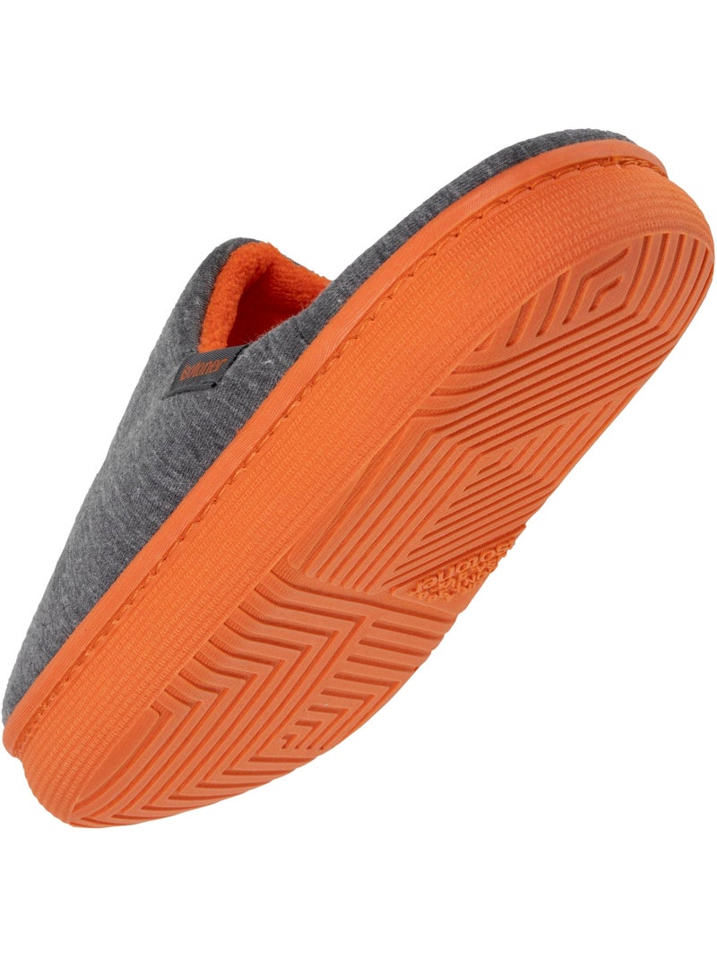 Zapatillas chinelas jersay, suela bloup xtra comfort, niño isotoner Gris jaspeado - Kiabi