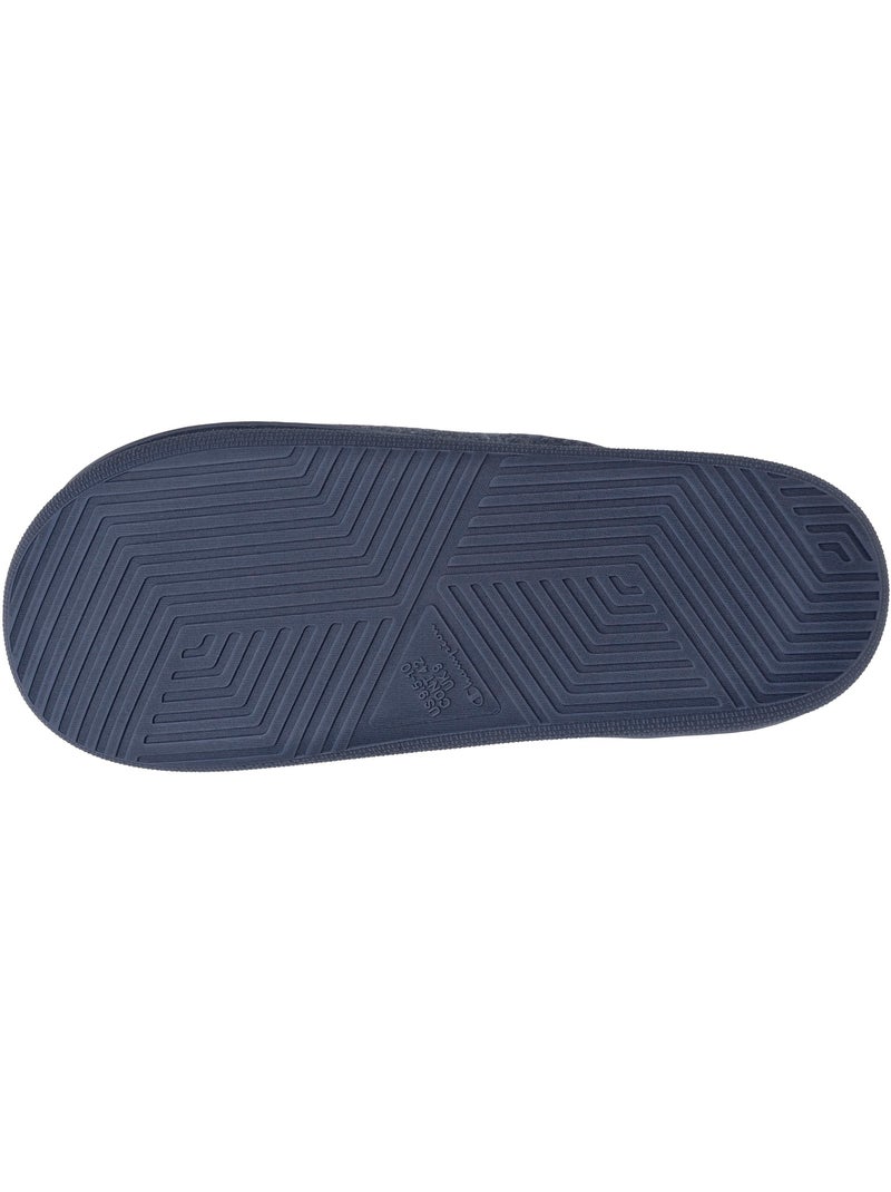 Zapatillas chinelas jersey acanalado, ultracómodo, hombre Champion Azul marino - Kiabi
