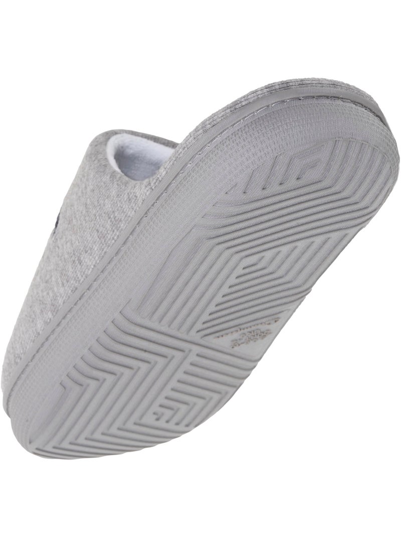 Zapatillas chinelas jersey acanalado, ultracómodo, hombre Champion Gris jaspeado - Kiabi