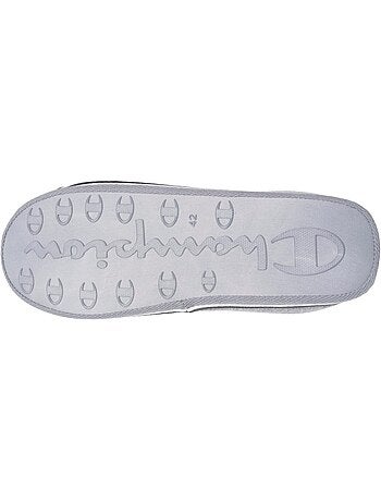 Zapatillas chinelas suédina ultracómoda, mullida, flexible y hombre Champion
