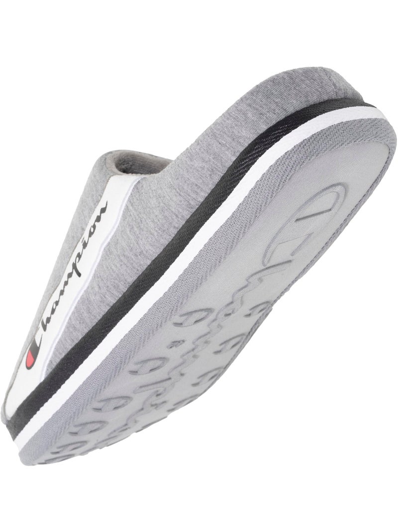 Zapatillas chinelas jersey acanalado ultracómodo, suave, hombre Champion Gris jaspeado - Kiabi