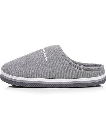 Zapatillas chinelas jersey acanalado ultracómodo, suave, mujer Champion