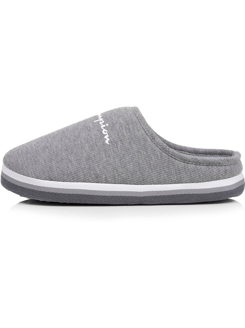 Zapatillas chinelas jersey acanalado ultracómodo, suave, mujer Champion Gris jaspeado - Kiabi