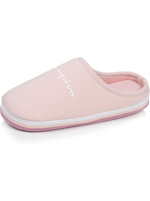 Zapatillas chinelas jersey acanalado ultracómodo, suave, mujer champion - Kiabi