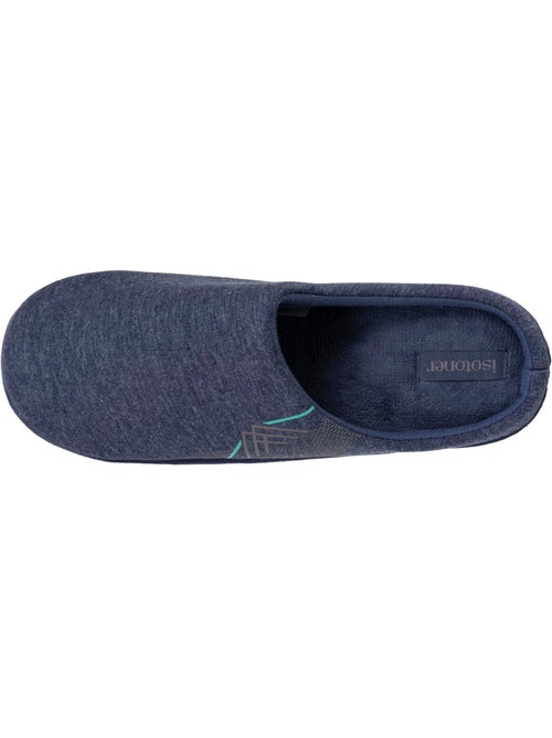 Zapatillas chinelas jersey, suela de goma antideslizante hombre Isotoner - Kiabi