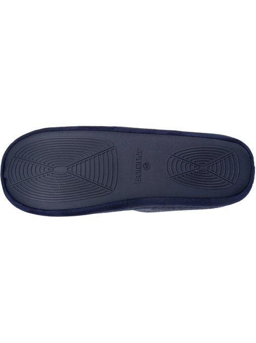Zapatillas chinelas jersey, suela de goma antideslizante hombre Isotoner - Kiabi