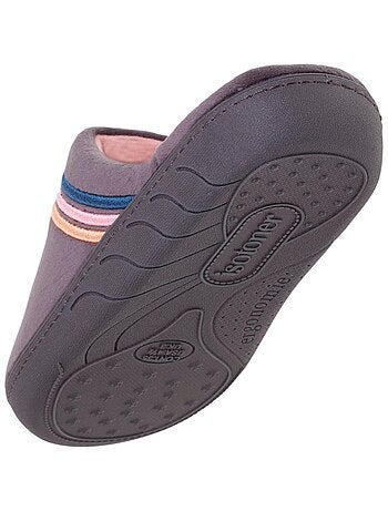 Zapatillas chinelas ligero y cómodo, fácil de poner niña Isotoner