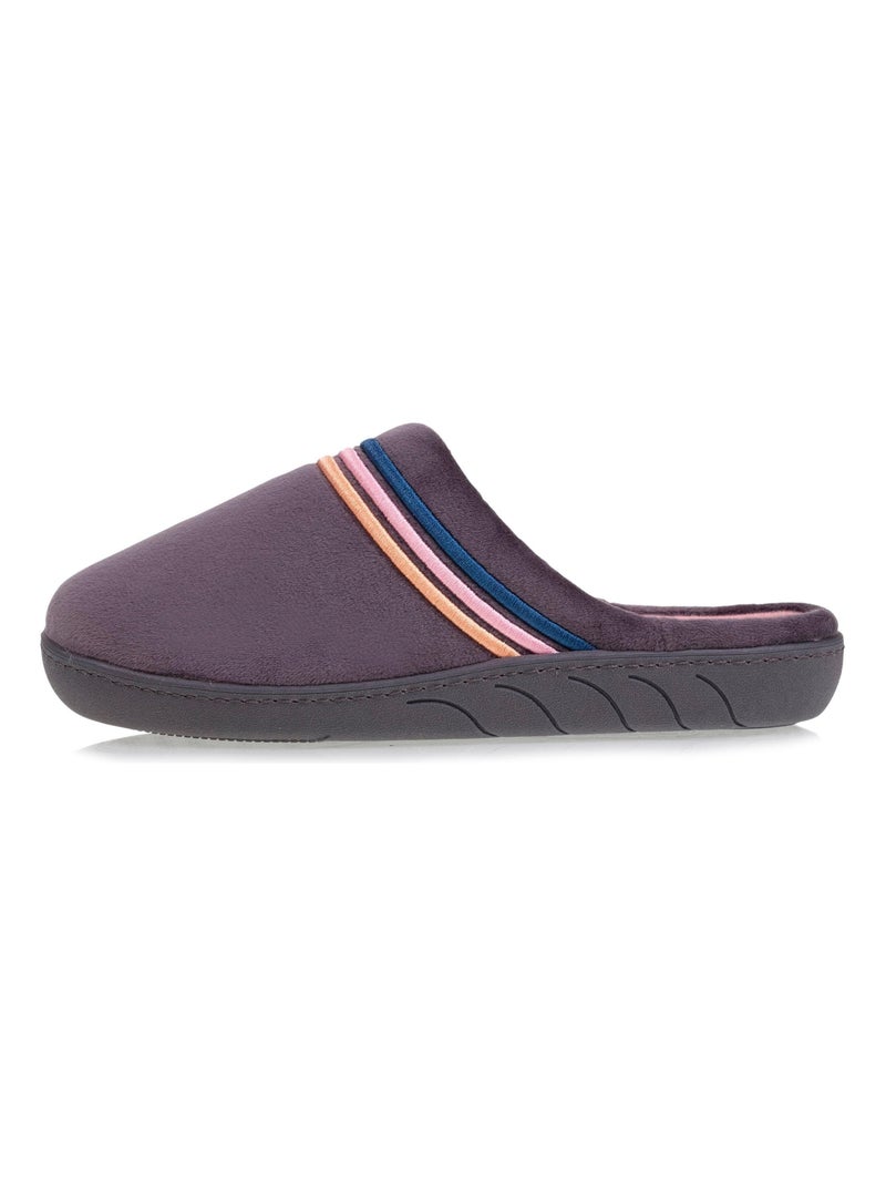 Zapatillas chinelas ligero y cómodo, fácil de poner niña Isotoner Gris - Kiabi