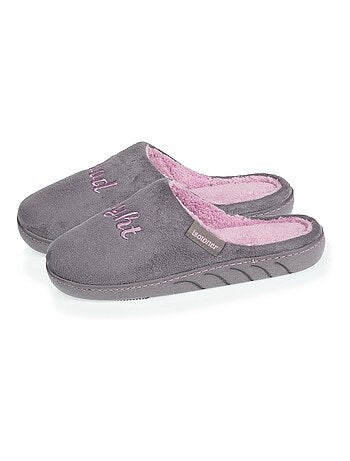 Zapatillas chinelas ligero y cómodo, fácil de poner niña Isotoner