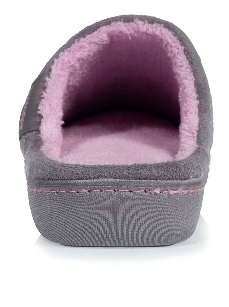 Zapatillas chinelas ligero y cómodo, fácil de poner niña Isotoner Gris - Kiabi