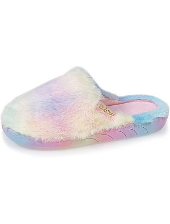 Zapatillas chinelas ligero y cómodo, fácil de poner niña Isotoner