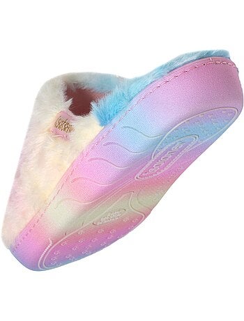 Zapatillas chinelas ligero y cómodo, fácil de poner niña Isotoner
