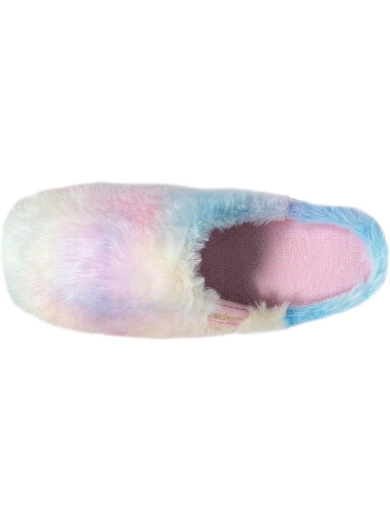 Zapatillas chinelas ligero y cómodo, fácil de poner niña Isotoner Rosa/Amarillo - Kiabi
