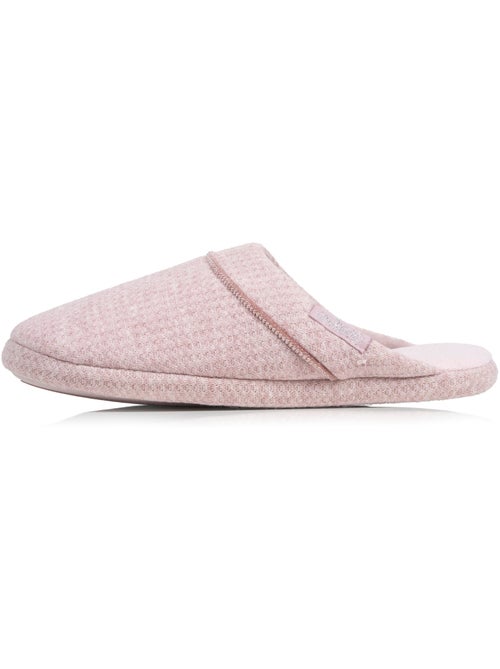 Zapatillas chinelas malla de nido de abeja, suela de goma mujer Isotoner - Kiabi