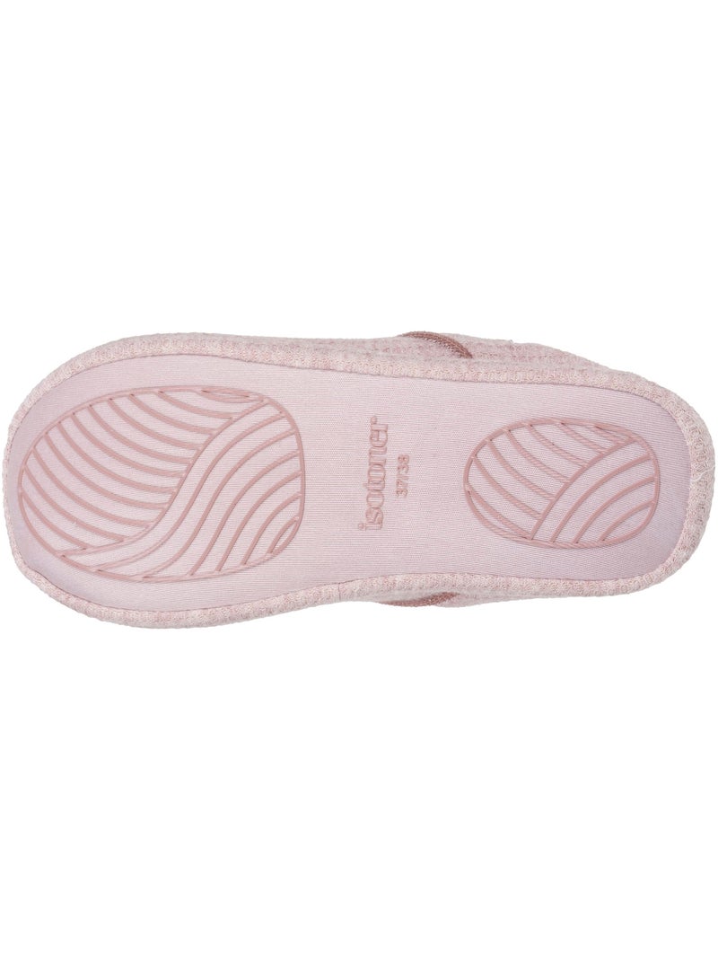 Zapatillas chinelas malla de nido de abeja, suela de goma mujer Isotoner Rubor - Kiabi