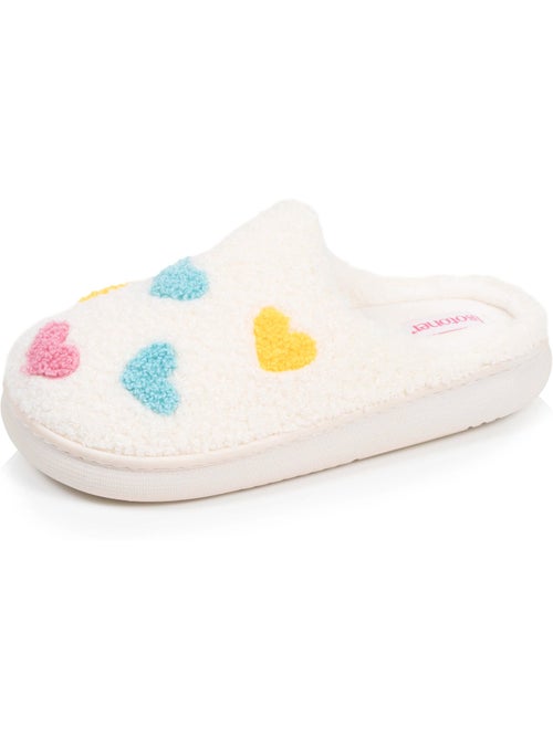 Zapatillas chinelas malla de rizo, suela Bloup Extra Confort niña Isotoner - Kiabi Zapatillas chinelas malla de rizo, suela Bloup Extra Confort niña Isotoner - Kiabi