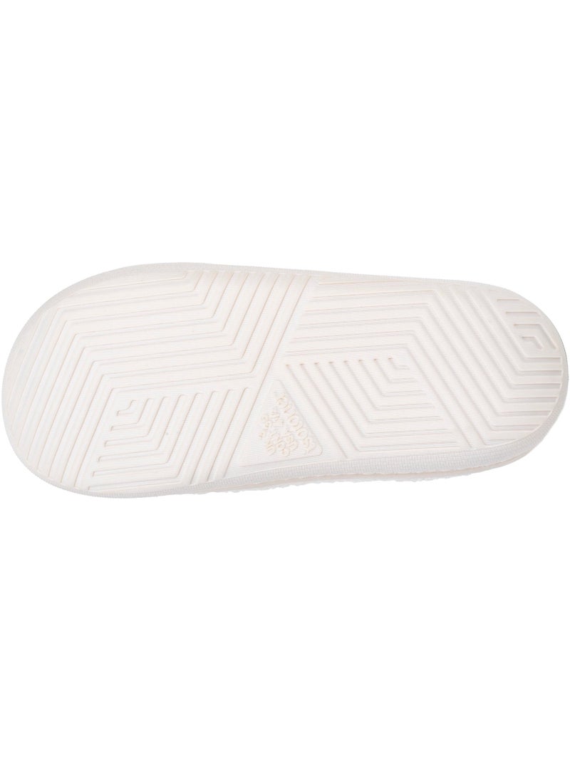 Zapatillas chinelas malla de rizo, suela Bloup Extra Confort niña Isotoner Marfil - Kiabi