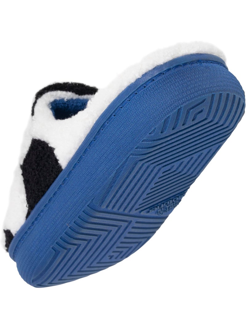 Zapatillas chinelas malla de rizo, suela bloup extra confort niño isotoner Azul - Kiabi