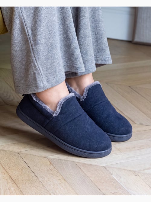 Zapatillas chinelas malla metalizada, suela bloup, máxima mujer isotoner - Kiabi Zapatillas chinelas malla metalizada, suela bloup, máxima mujer isotoner - Kiabi
