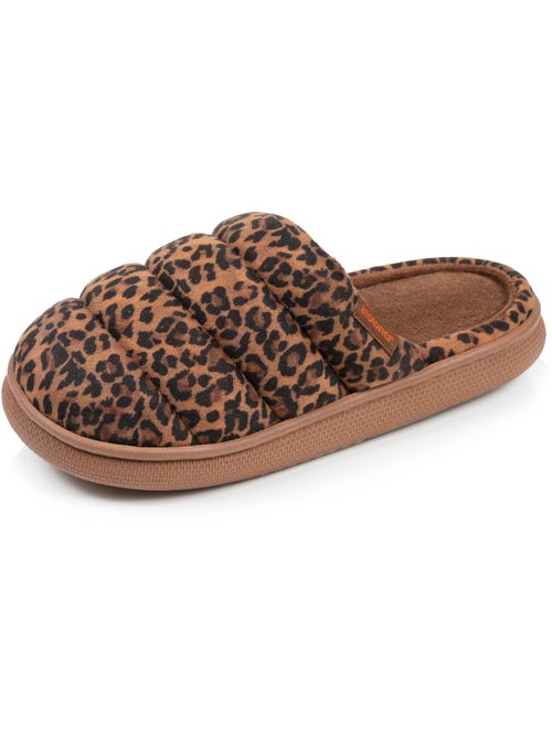 Zapatillas chinelas material de sherpa, suela bloup extra mujer Isotoner - Kiabi