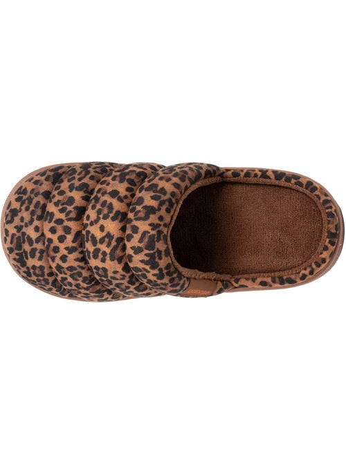 Zapatillas chinelas material de sherpa, suela bloup extra mujer Isotoner - Kiabi