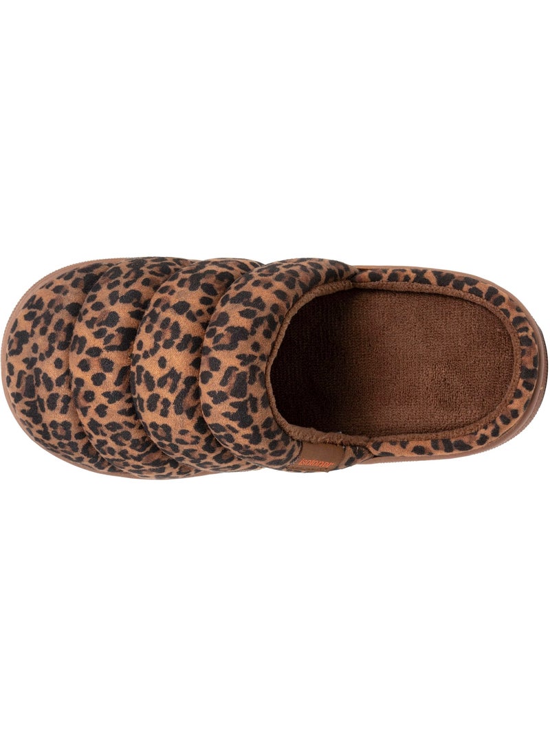 Zapatillas chinelas material de sherpa, suela bloup extra mujer Isotoner Camel - Kiabi