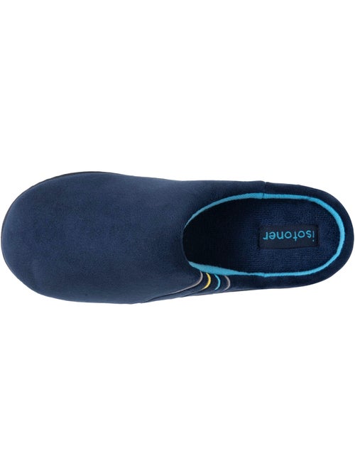 Zapatillas chinelas microvellón azul marino, suela niño isotoner - Kiabi Zapatillas chinelas microvellón azul marino, suela niño isotoner - Kiabi