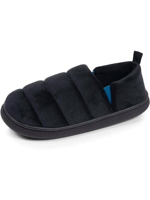 Zapatillas chinelas microvellón, suela «bloup», extra cómodo hombre isotoner - Kiabi Zapatillas chinelas microvellón, suela «bloup», extra cómodo hombre isotoner - Kiabi