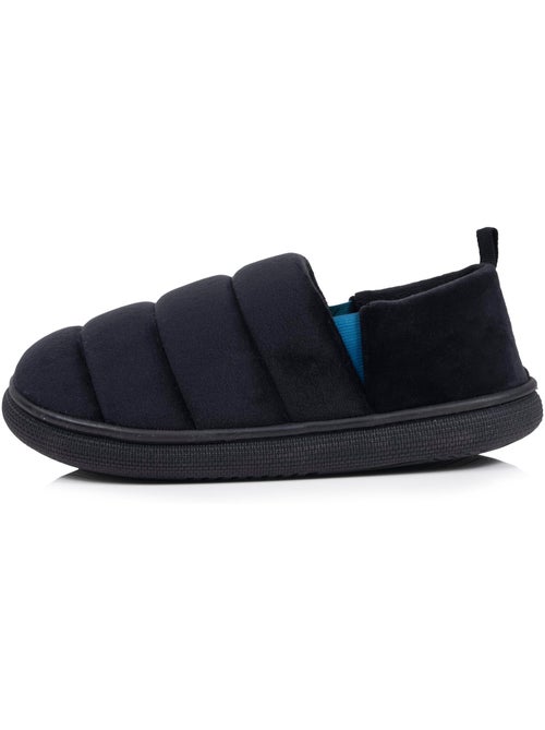 Zapatillas chinelas microvellón, suela «bloup», extra cómodo hombre isotoner - Kiabi Zapatillas chinelas microvellón, suela «bloup», extra cómodo hombre isotoner - Kiabi