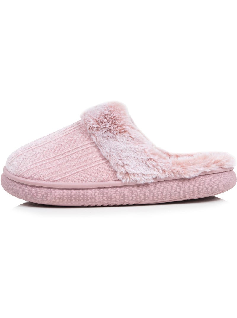 Zapatillas chinelas microvellón, suela «bloup», extra cómodo mujer isotoner Rubor - Kiabi