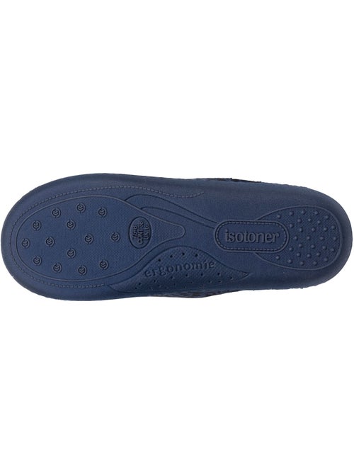 Zapatillas chinelas microvellón, suela ergonómica, espuma mujer isotoner - Kiabi