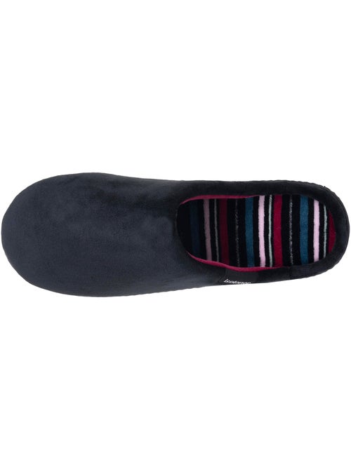 Zapatillas chinelas microvellón, suela ergonómica, espuma mujer isotoner - Kiabi Zapatillas chinelas microvellón, suela ergonómica, espuma mujer isotoner - Kiabi
