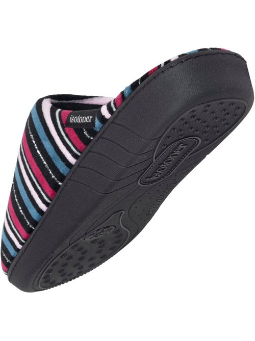 Zapatillas chinelas microvellón, suela ergonómica, espuma mujer Isotoner - Kiabi Zapatillas chinelas microvellón, suela ergonómica, espuma mujer Isotoner - Kiabi
