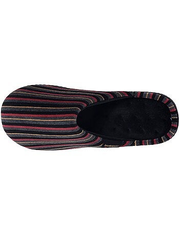 Zapatillas chinelas microvellón ultra suave, plantilla hombre isotoner