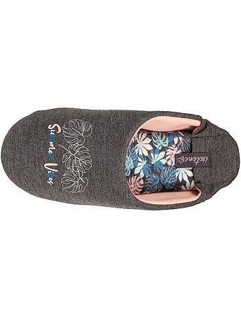 Zapatillas chinelas mujer Isotoner