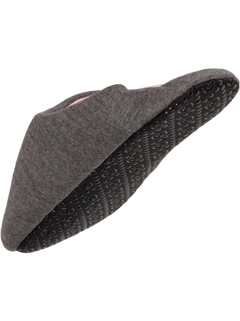 Zapatillas chinelas  mujer Isotoner Gris jaspeado - Kiabi